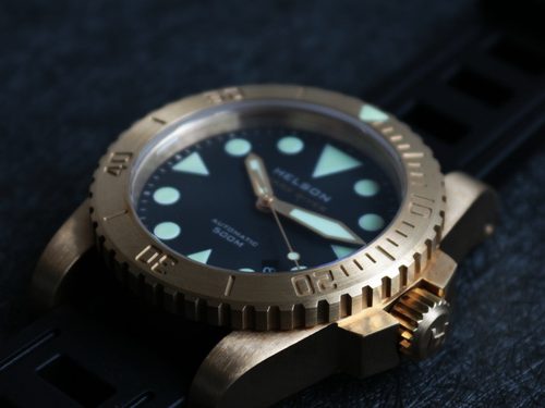 Helson Shark Diver Brass