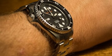 Seiko SKX007 Oyster II Bracelet Wrist Shot