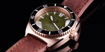 Helberg CH6 bronze dive watch