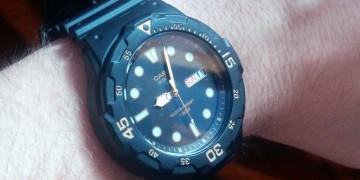 Casio Dive Watch – MRW 200H wrist shot