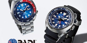 Seiko and PADI have teamed up to create two limited edition dive watches.