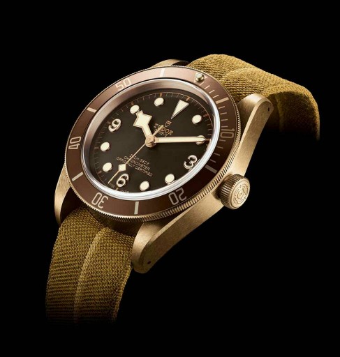 Tudor Black Bay Bronze profile