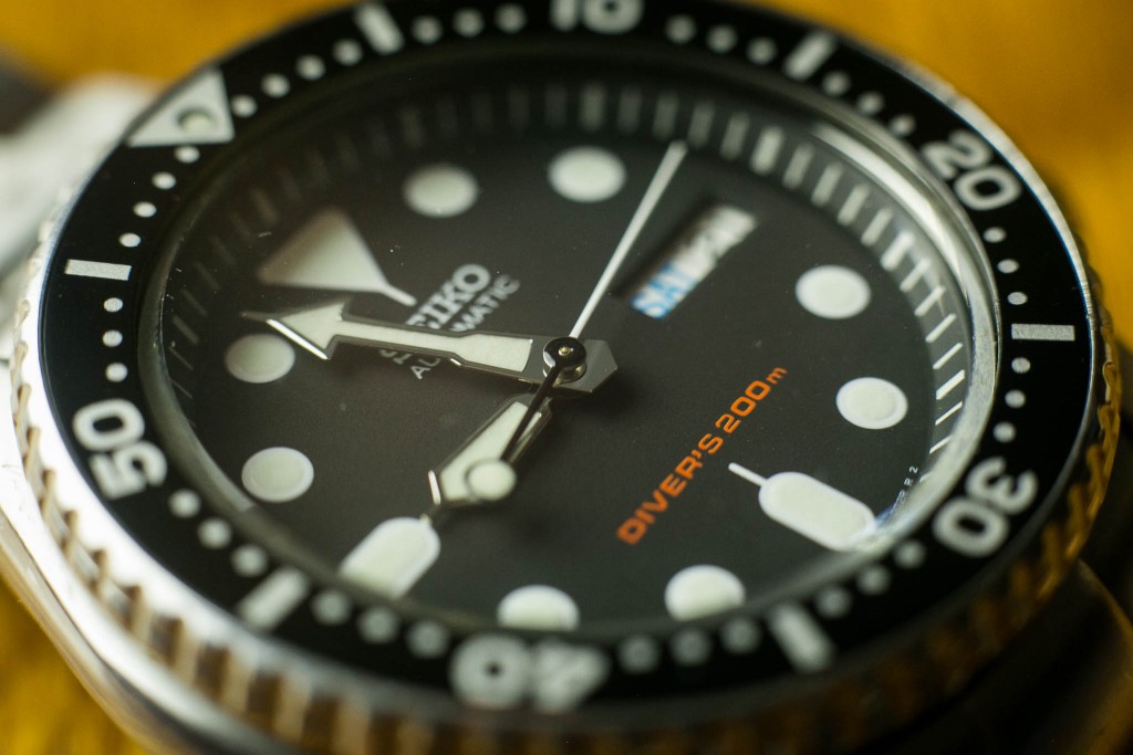 Seiko SKX007 Diver Dial