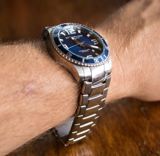 Stuhrling Aquadiver Regatta Review – Bracelet-3