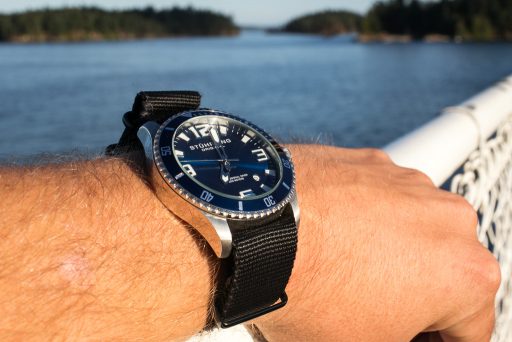 Stuhrling Aquadiver Regatta Review – Islands Wrist Shot