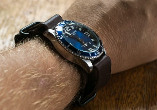 Stuhrling Aquadiver Regatta Review – Wrist Leather