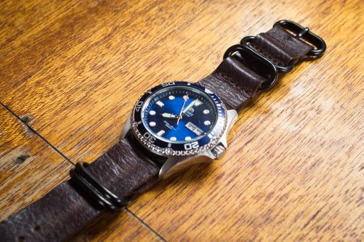 Orient Ray II Review – Leather Strap