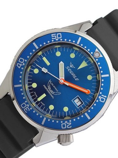 Squale 50 Atmos Blue Dial