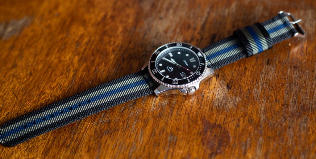 Clockwork Synergy Strap Review - RAF Nylon Two Piece Strap