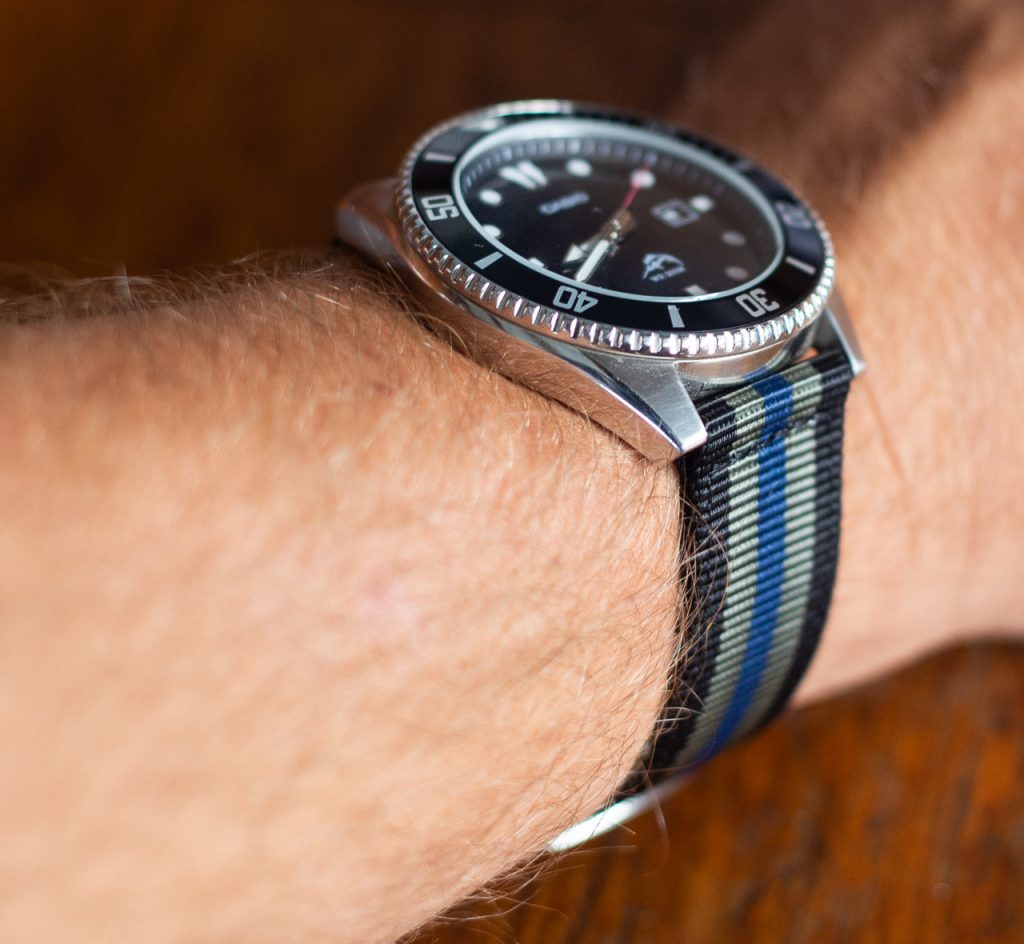 Clockwork Synergy Strap Review - RAF Nylon Two Piece Strap