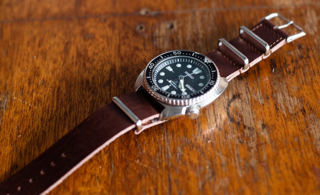 Clockwork Synergy Strap Review - Leather NATO