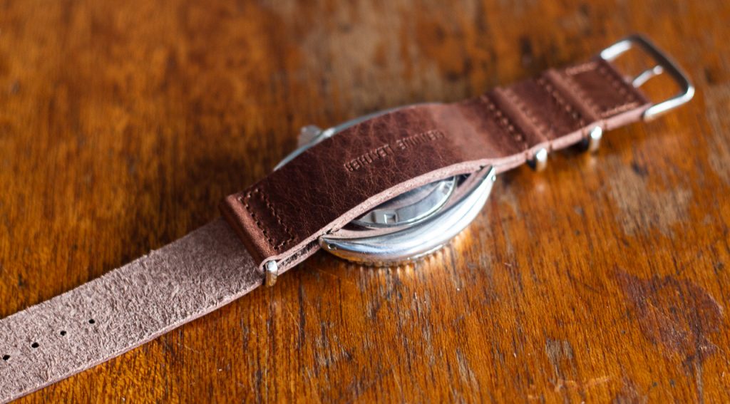 Clockwork Synergy Strap Review - Leather NATO