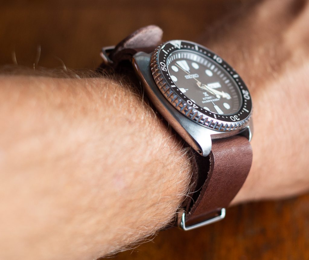 Clockwork Synergy Strap Review - Leather NATO