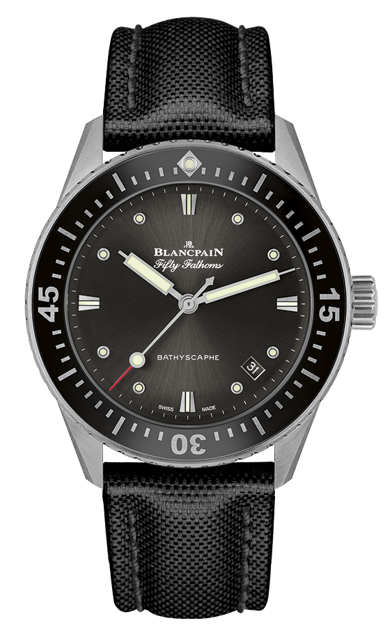 Best Ladies Dive Watches - Blancpain Fifty Fathoms Bathyscaphe Black