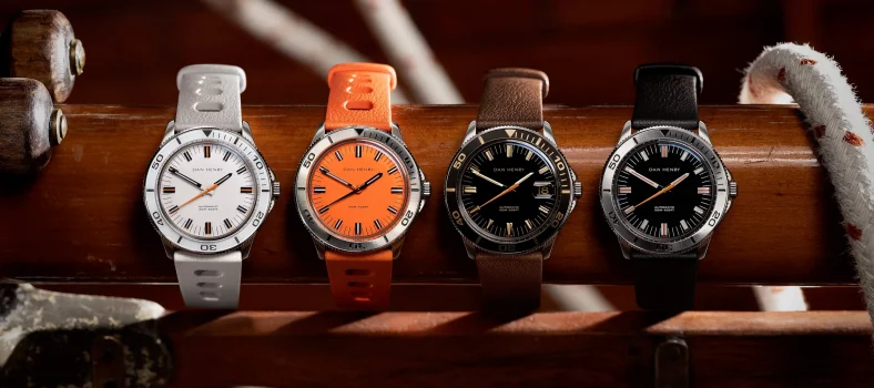 The Dan Henry 1975 Skin Diver in all of it's varieties