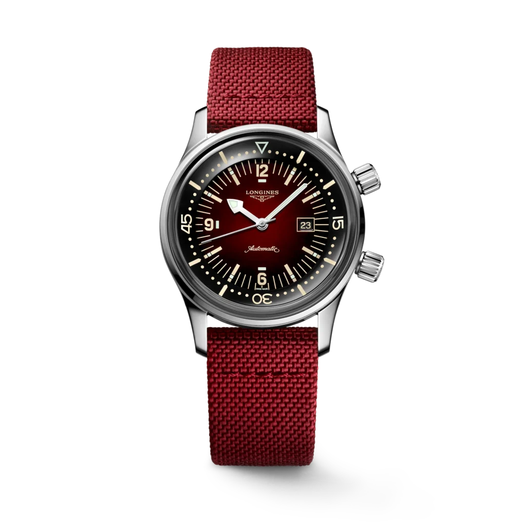 Longines Legend Diver in Red