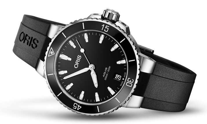 Oris Aquis Date Black Rubber