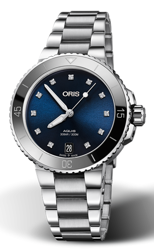 oris women's dive watch