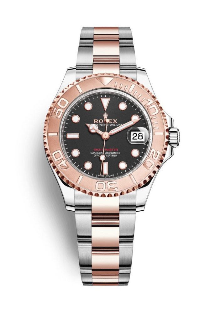 Best Women's Dive Watches - Rolex Yachtmaster 37 Rose Gold